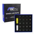 Aluminium wheel nuts FMIC.Pro M12x1.25 Grey (gun metal) 20 pcs. tapered -3