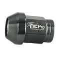 Alu-Radmutter FMIC.Pro M12x1,5 Grau (Rotguss) 1 St. Konische Durchgangsbohrung-3