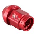 Forged aluminum wheel nut FMIC.Pro M12x1.5 Red 1 pc. conical through-hole 7075-T6 -1