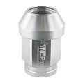 Forged aluminum wheel nut FMIC.Pro M14x1.25 Silver 1 pc. conical through-hole 7075-T6 -3