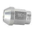 Alu-Radmutter FMIC.Pro M12x1,5 Silver 1 St. Konische Durchgangsbohrung-4