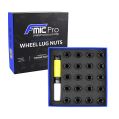 Aluminium wheel nuts FMIC.Pro M14x1.5 Black 20 pcs. conical through-piece-3