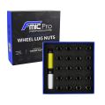 Aluminium wheel nuts FMIC.Pro M12x1.5 Grey (gun metal) 20 pcs. conical through-piece-3