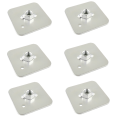 Verstärkungsplatte FMIC.Pro mit gewindemutter 65 × 65 mm FIA 7/16