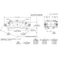 Wilwood 120-10754 GNX4 Universal Lug Mount Bremssattel 4 Kolben-2