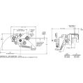 Wilwood 120-11028 HM5 Hydra-Mechanical Schwimmhalterung Bremssattel 1 Kolben Links-2