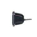 LED Worklight Purelux Black Flush Mount Square 12cm 40W Wide Beam-3