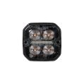 LED Warn und Positionsleuchte Purelux Ultra Slim Square Weiß / Rot 12V 24V 60mm 8W-4