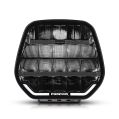 Zusätzlicher LED Fahrscheinwerfer Purelux Panther 9 Schwarz Rund 23cm 210W-2