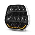 Zusätzlicher LED Fahrscheinwerfer Purelux Panther 9 Weiß Rund 23cm 210W-1