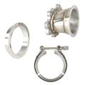 Fallrohradapter T25/T28/GT25/GT28/GT28RS Flanschadapter und V-Band Klemme-1