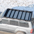 Aluminium Dachträger lang mit Rückbeleuchtung IOD Performance für Nissan Patrol Y61 LWB-8