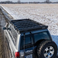 Aluminium Dachträger lang mit Rückbeleuchtung IOD Performance für Nissan Patrol Y61 LWB-12