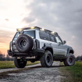 Aluminium Dachträger lang ohne Beleuchtung IOD Performance für Nissan Patrol Y61 LWB-11