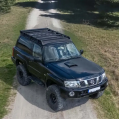 Aluminium Roof Rack Short with Backlighting IOD Performance for Nissan Patrol Y61 SWB-3