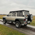 Aluminium Roof Rack Long without lighting IOD Performance for Nissan Patrol Y60 LWB-12