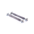 IRP Aluminium Rear Adjustable Upper Camber Arms with Motorsport Bearings for BMW F2x F3x Grey-1
