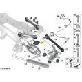 IRP Rear Lower Shock Mounts with Polyurethane Inserts for BMW E8X E9X not M models-2
