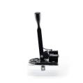 IRP Short Shifter V3 Bolt-On selbstzentrierend für BMW E46 E8x E9x Schwarz mit grauem Knopf-2