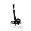 IRP Short Shifter V3 Bolt-On Self Centring for BMW E46 E8x E9x Black with Blue Button-3