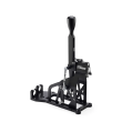 IRP Short Shifter für 5-Gang und 6-Gang Getriebe Toyota MR2 MR-S ZZW30 Schwarz mit silbernem Knopf-2