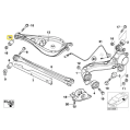 IRP Rear Upper Trailing Arm Bushings Aluminium Housing with Bearing for BMW E36 E46 E85 E86 E89-3