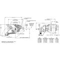 Wilwood 120-15484 MC4 Mechanical Floating Mount Caliper Right 1 Piston Red-2