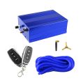 Active exhaust muffler JRspec with  throttle and vacuum pump remote 76mm (3