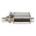 Active exhaust muffler JRspec with  throttle and vacuum pump remote 76mm (3