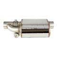 Active exhaust muffler JRspec with  throttle and vacuum pump remote 76mm (3