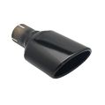 Einzelendrohr Edelstahl NBL1-27L 120x80 mm Muffenrohr 65 mm-1