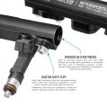 Nuke Performance Fuel Rail for Toyota 6 Cyl 1JZ-GTE Non VVT-i-4