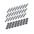 Nuke Performance 24 Bolts and Nylon Washers for CFC Unit M6x20-1