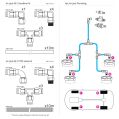 Nuke Performance Air Jack 60 C Set 4pcs with PTFE Hose Kit and Quick Release Connector Valve AN6-5