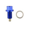 JRspec Magnetic Oil drain Sump Pan Plug Bolt M12x1.5 Subaru-2