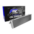 Oil cooler FMIC.Pro 470x140x40 asymmetric oil enters silver-1