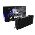 Oil cooler FMIC.Pro 240x140x40 asymmetric oil enters black-1