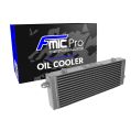Oil cooler FMIC.Pro 360x140x40 asymmetric oil enters silber-2