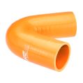 Silikonbogen 135°Grad 51mm Silikonschlauch Orange-2