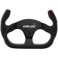 Professionelles C-förmiges Rennlenkrad aus Leder 325 mm SIMAGIC Simulator Simracing-1