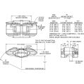 Wilwood 120-13864 Powerlite 2R Radialer Bremssattel 2 Kolben Links Vernickelt-2