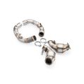 Downpipe BMW M5 F90 mit Katalysatoren  HJS 300 CPSI EURO 6-7