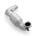 Downpipe mit Hitzeschild und Katalysatoren für Mercedes-AMG A35 GPF W177 4MATIC MS mit GPF OFF 100 cpsi-2