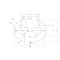 Ramair Carburettor Foam Air Filter with Baseplate fit Weber 40 IDF 100mm Internal Height-5
