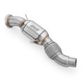 Downpipe RM Motors für BMW E90 E60 E83 E71 M57N2 mit Katalysator Euro 3 100 CPSI-1