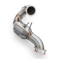 Downpipe for Audi A4 S4 / Avant Quattro / Avant 3.0 TDI EURO 6 without Silencer without Heat Shield-2
