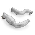 Downpipe RM Motors für Mercedes Amg A35 GPF W177 mit Silencer und Hitzeschild-1