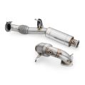 Downpipe RM Motors for Hyundai i30N with Silencer and Pipe Silencer-2