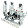 Pedalbox Drifting & Rally Floor Mount with Footrest RacingPedalBoxes - Gray-1