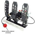 Pedalbox Drifting & Rally Floor Mount with Footrest RacingPedalBoxes - Black-3